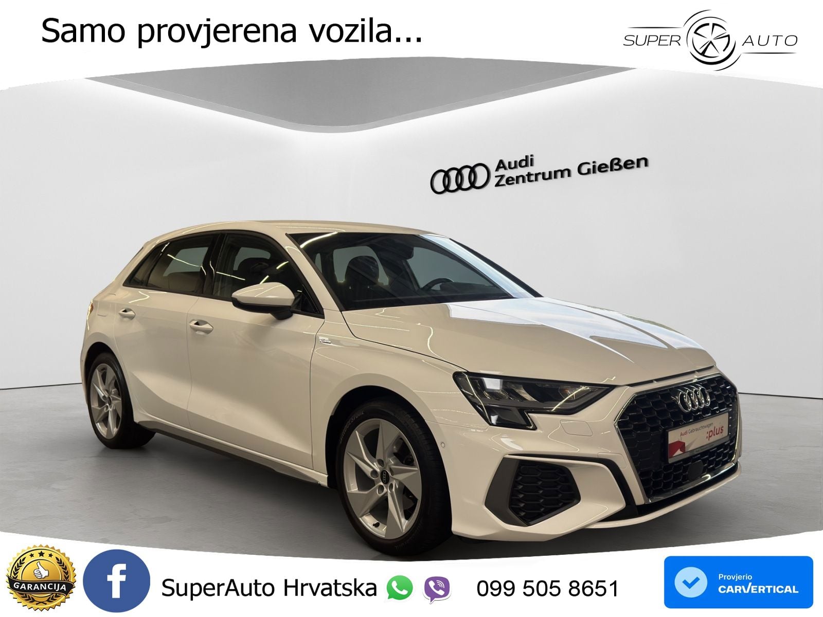 Audi A3 30 TFSI (110 KS) S line