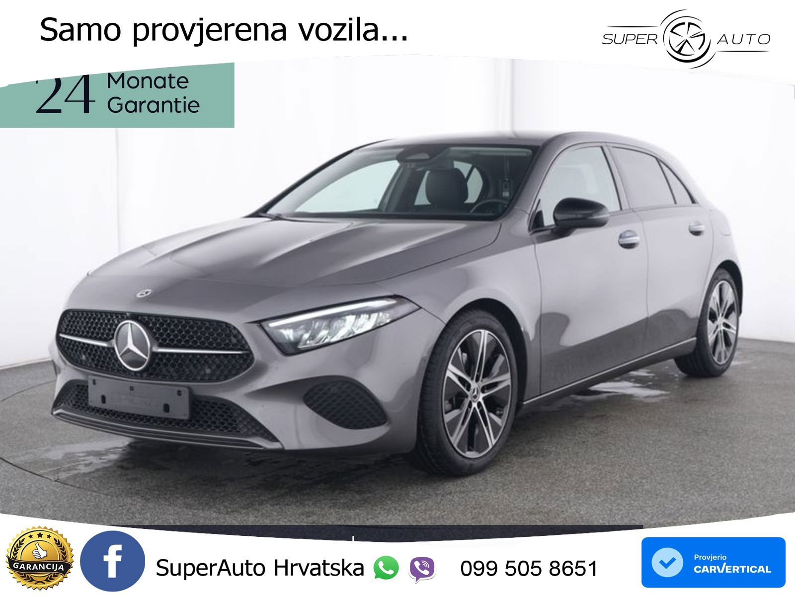 Mercedes-Benz A 180 7G-DCT LED+GR SJED+ACC
