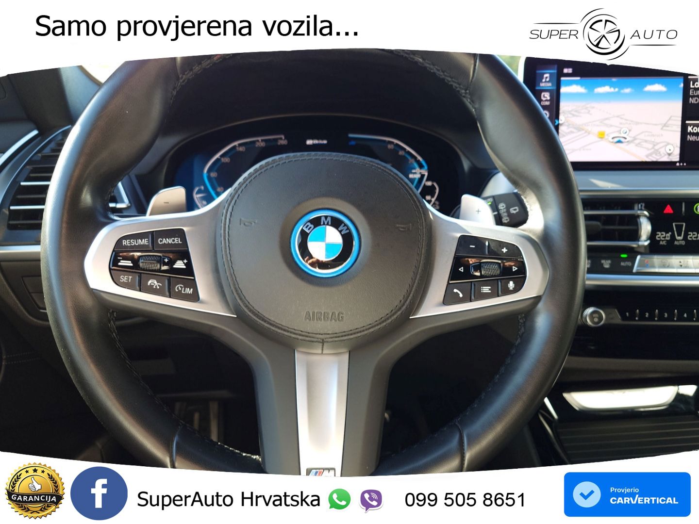 BMW X3 30e xDrive Steptronic M Sport LED+GR SJED+ACC
