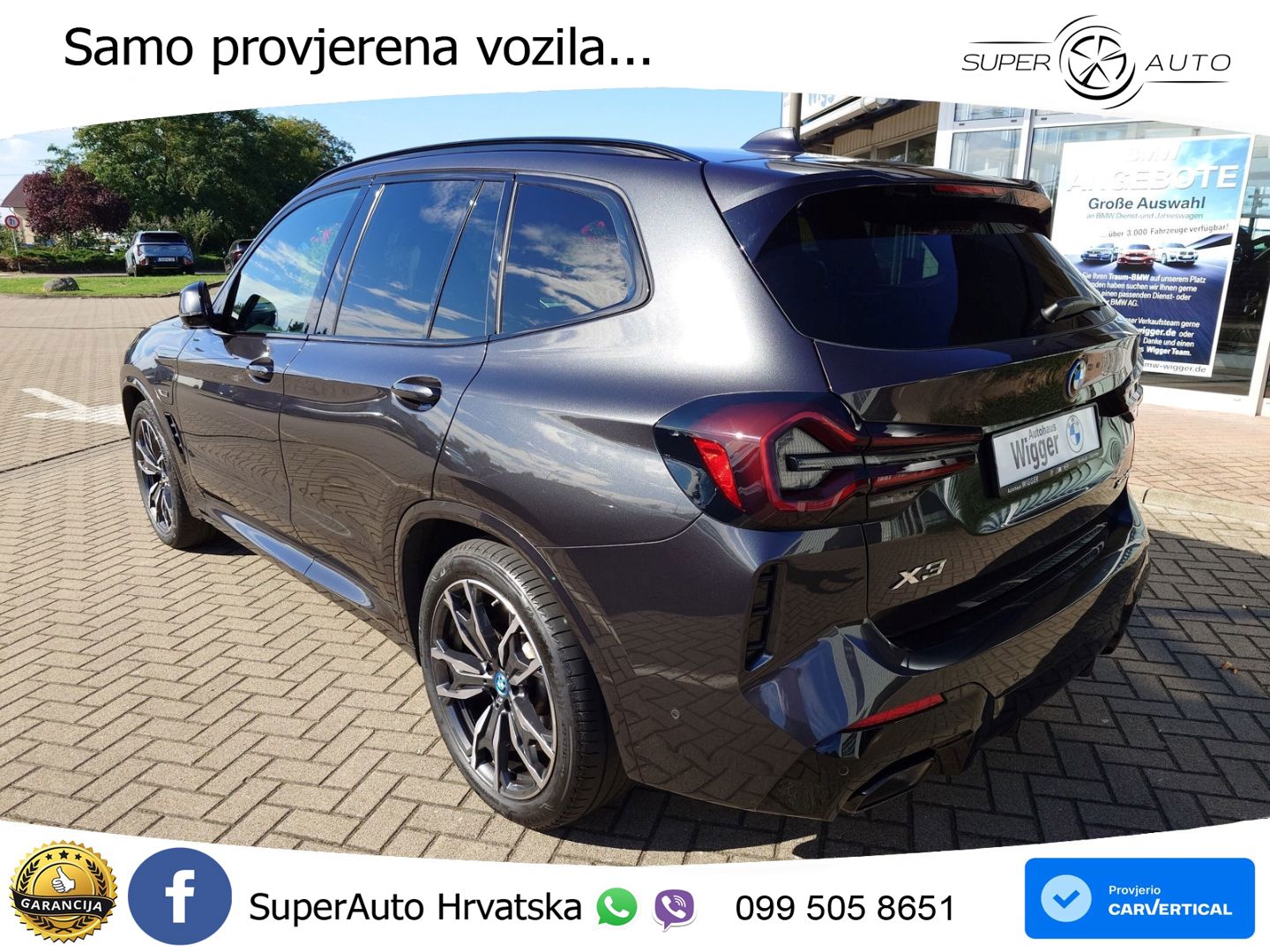 BMW X3 30e xDrive Steptronic M Sport LED+GR SJED+ACC