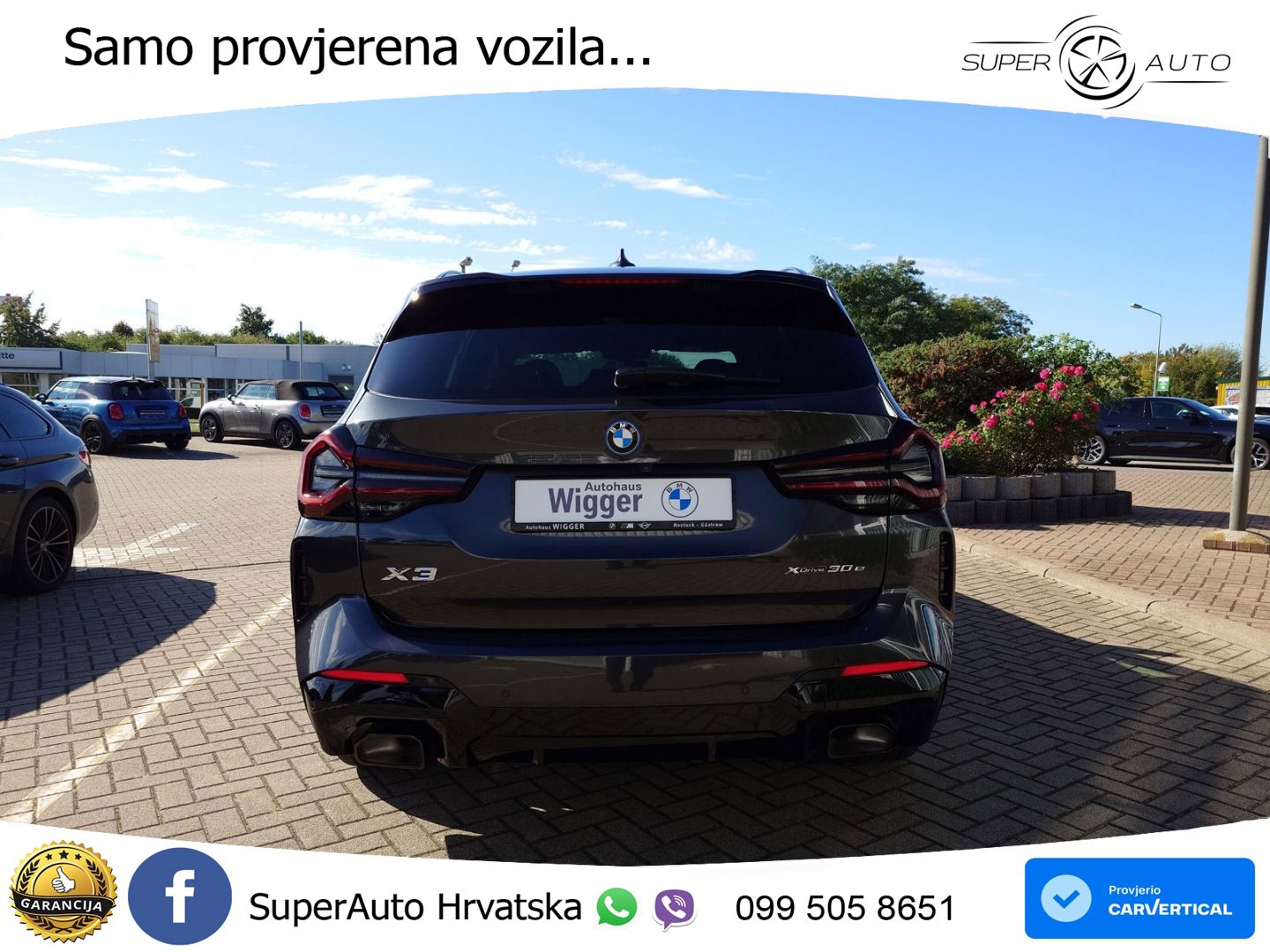 BMW X3 30e xDrive Steptronic M Sport LED+GR SJED+ACC