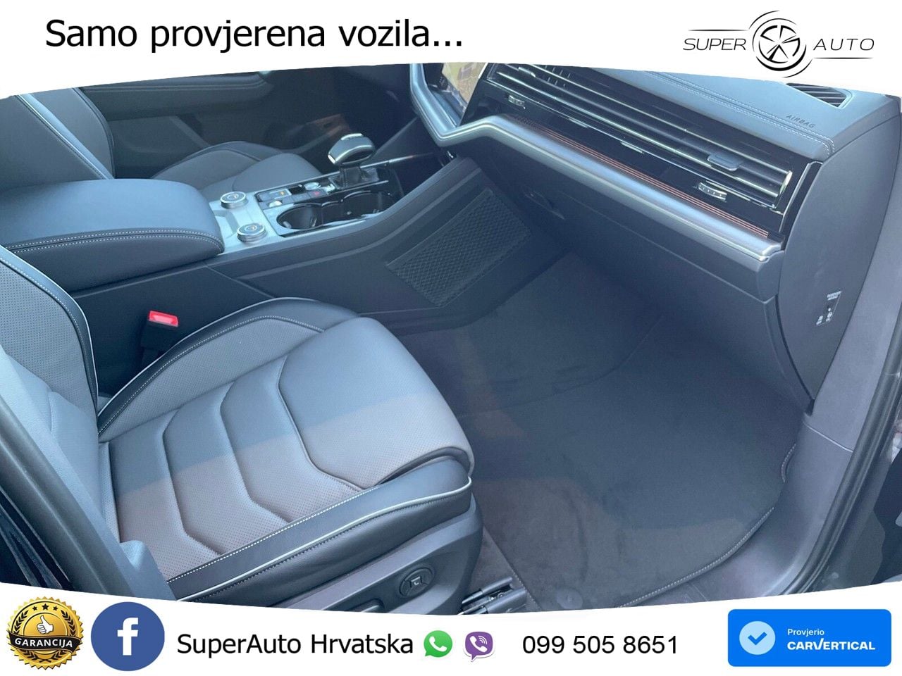 Volkswagen Touareg 3.0 V6 TDI (286 KS) 4MOTION Tiptronic R-Line ZRAČNI+ACC+GR SJED+KAM+PANO