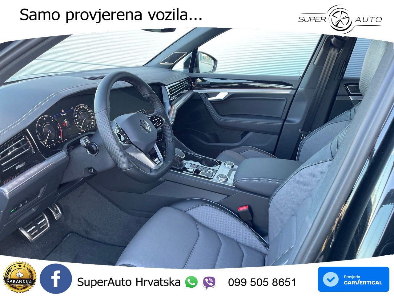 Volkswagen Touareg 3.0 V6 TDI (286 KS) 4MOTION Tiptronic R-Line ZRAČNI+ACC+GR SJED+KAM+PANO