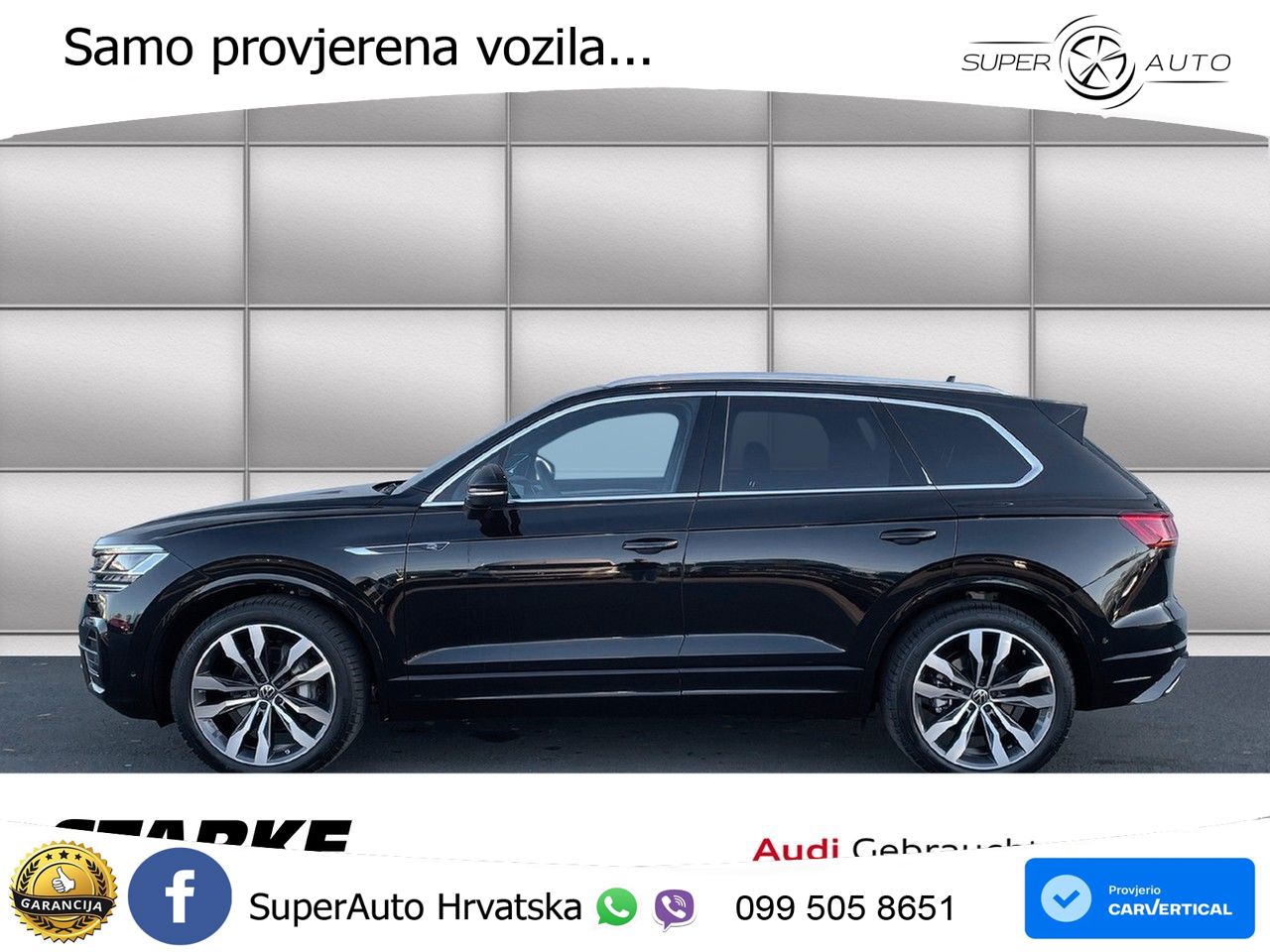 Volkswagen Touareg 3.0 V6 TDI (286 KS) 4MOTION Tiptronic R-Line ZRAČNI+ACC+GR SJED+KAM+PANO