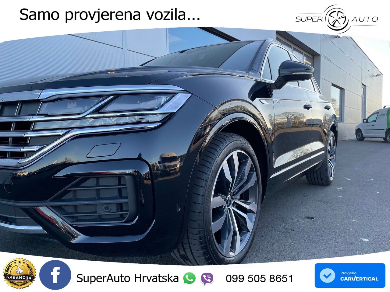 Volkswagen Touareg 3.0 V6 TDI (286 KS) 4MOTION Tiptronic R-Line ZRAČNI+ACC+GR SJED+KAM+PANO