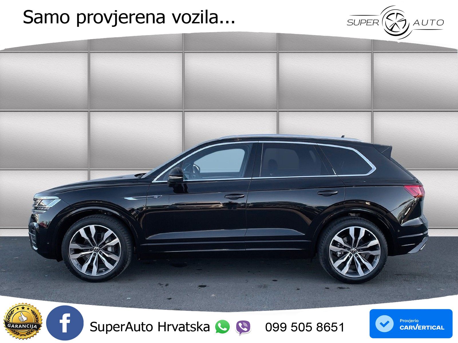 Volkswagen Touareg 3.0 V6 TDI (286 KS) 4MOTION Tiptronic R-Line ZRAČNI+ACC+GR SJED+KAM+PANO