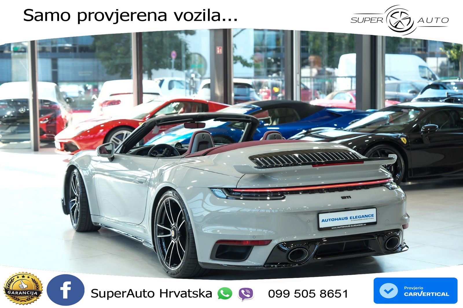 Porsche 911 Turbo S Cabriolet 3.8 (650 KS) PDK MATRIX+GR SJED+KAM