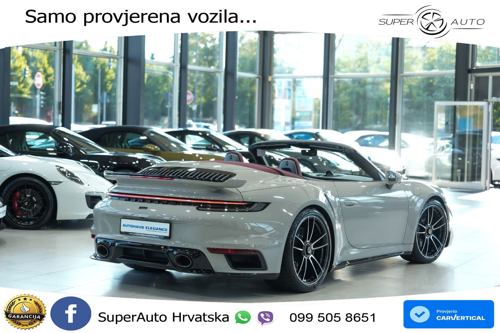 Porsche 911 Turbo S Cabriolet 3.8 (650 KS) PDK MATRIX+GR SJED+KAM