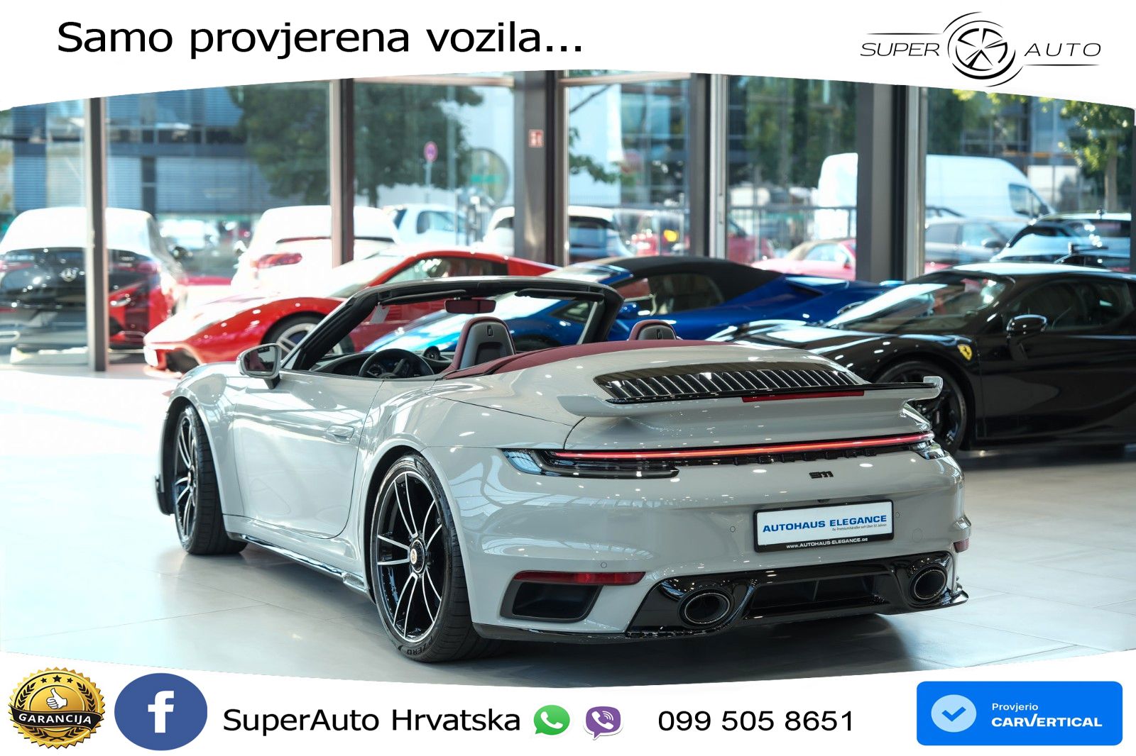 Porsche 911 Turbo S Cabriolet 3.8 (650 KS) PDK MATRIX+GR SJED+KAM