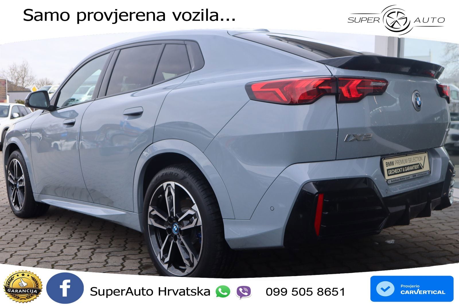 BMW iX2 66.5 kWh (204 KS) eDrive20