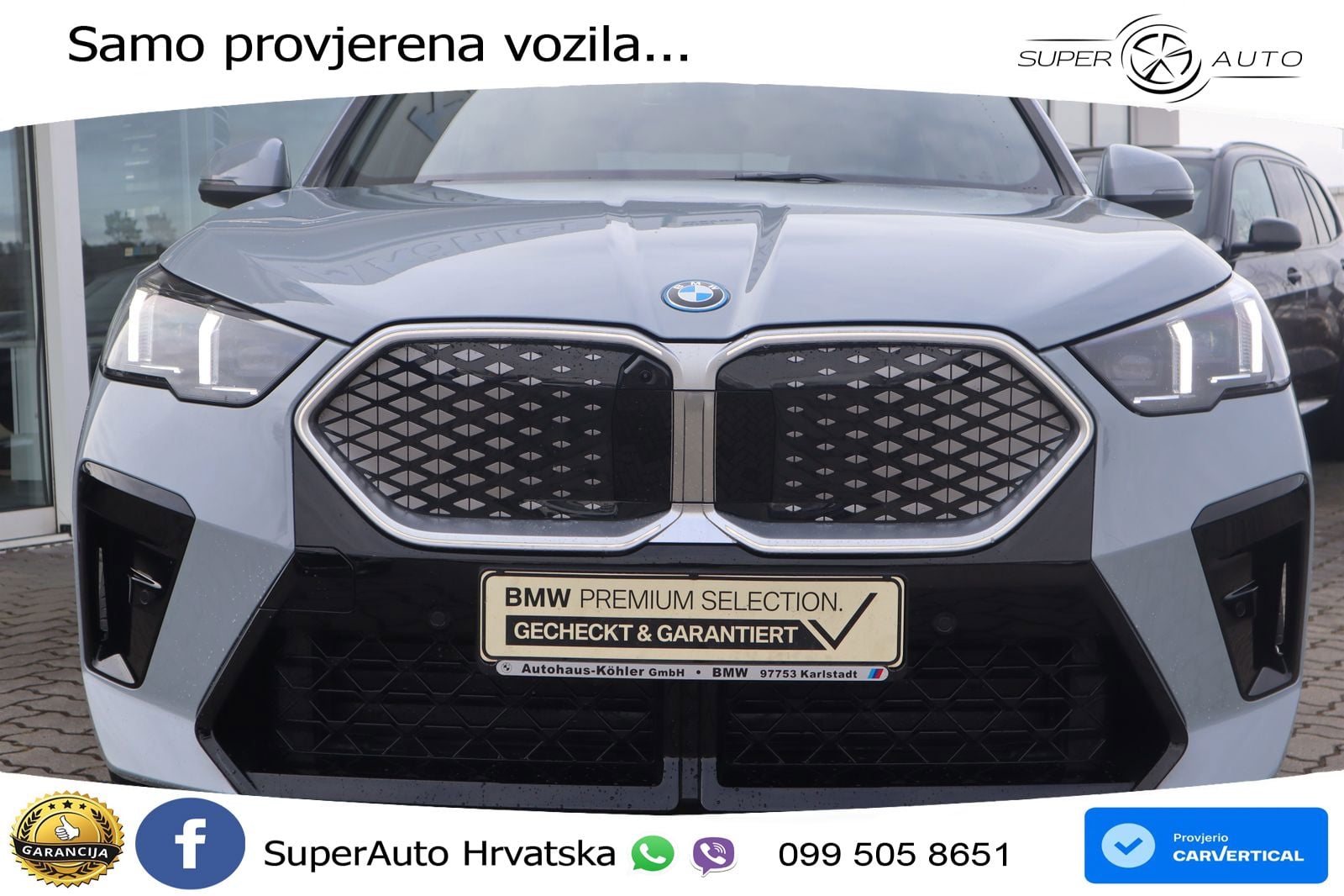 BMW iX2 66.5 kWh (204 KS) eDrive20