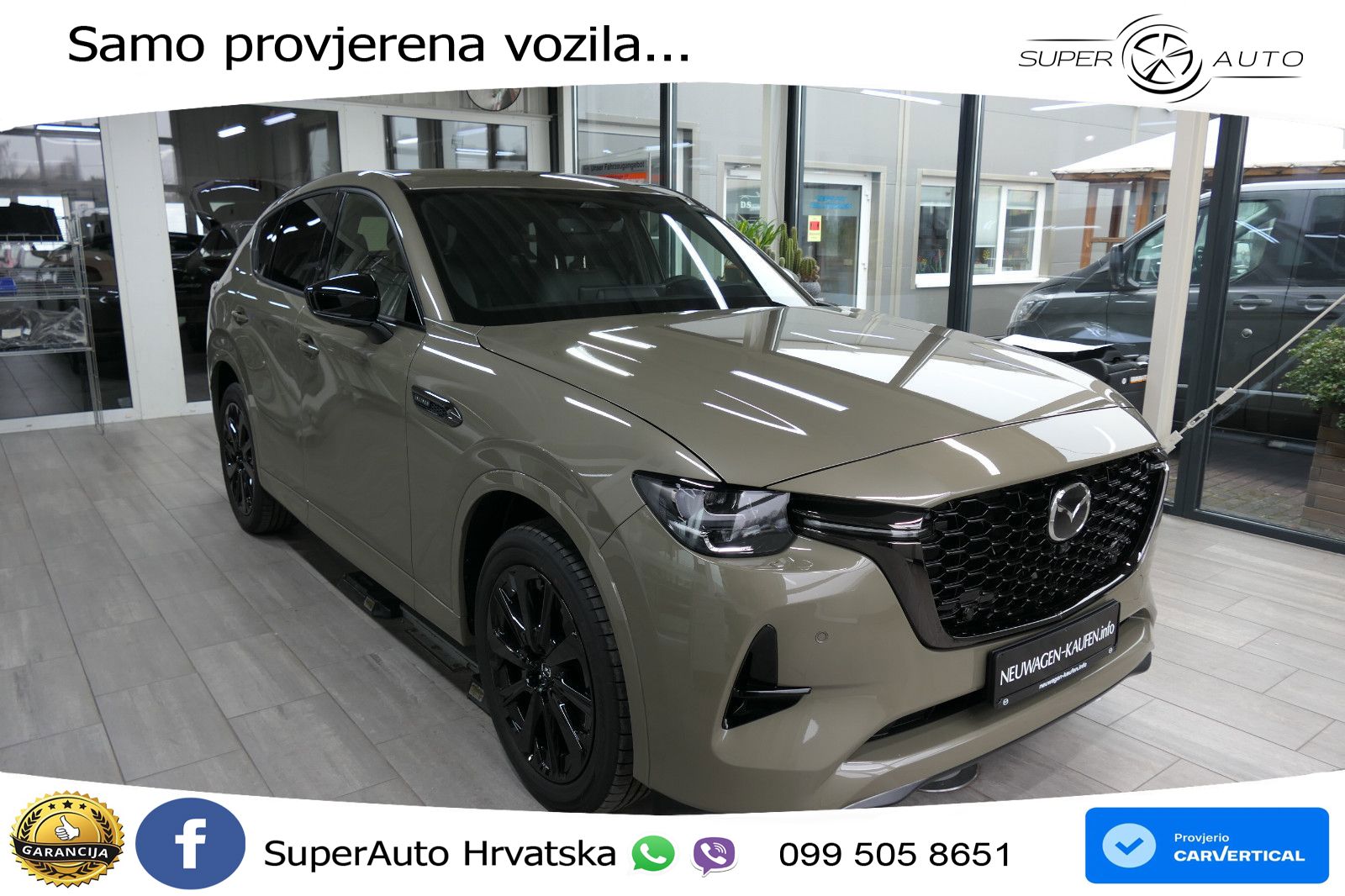 Mazda CX-60 3.3 e-Skyactiv D (254 KS) AWD Automatic MATRIX+GR SJED+KAM