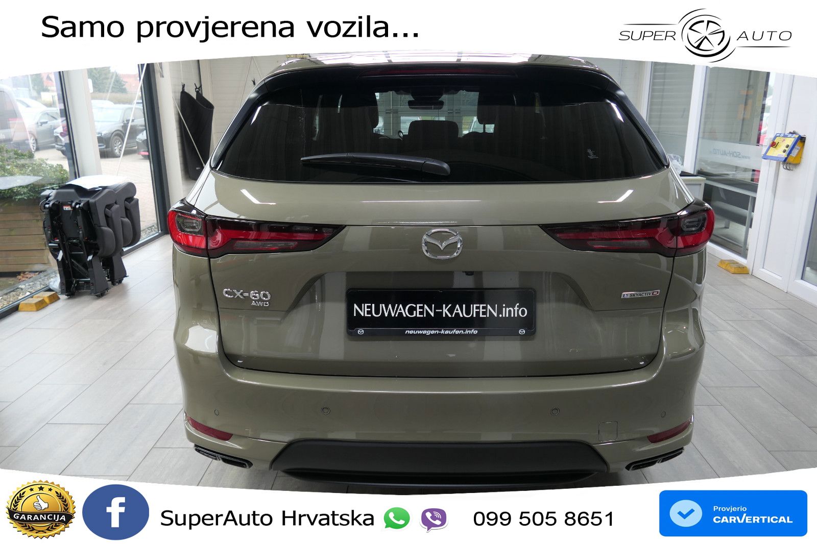 Mazda CX-60 3.3 e-Skyactiv D (254 KS) AWD Automatic MATRIX+GR SJED+KAM