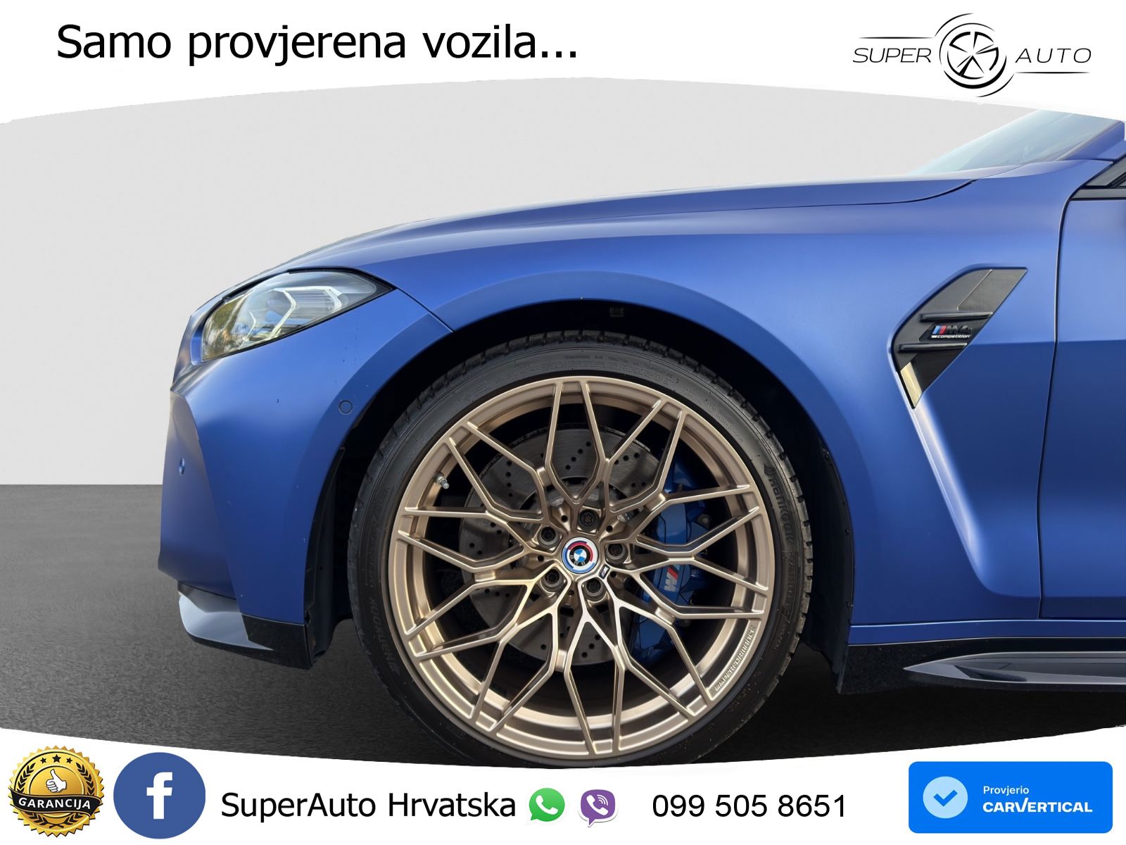 BMW M4 Competition 3.0 (510 KS) Steptronic LED+GR SJED+ACC