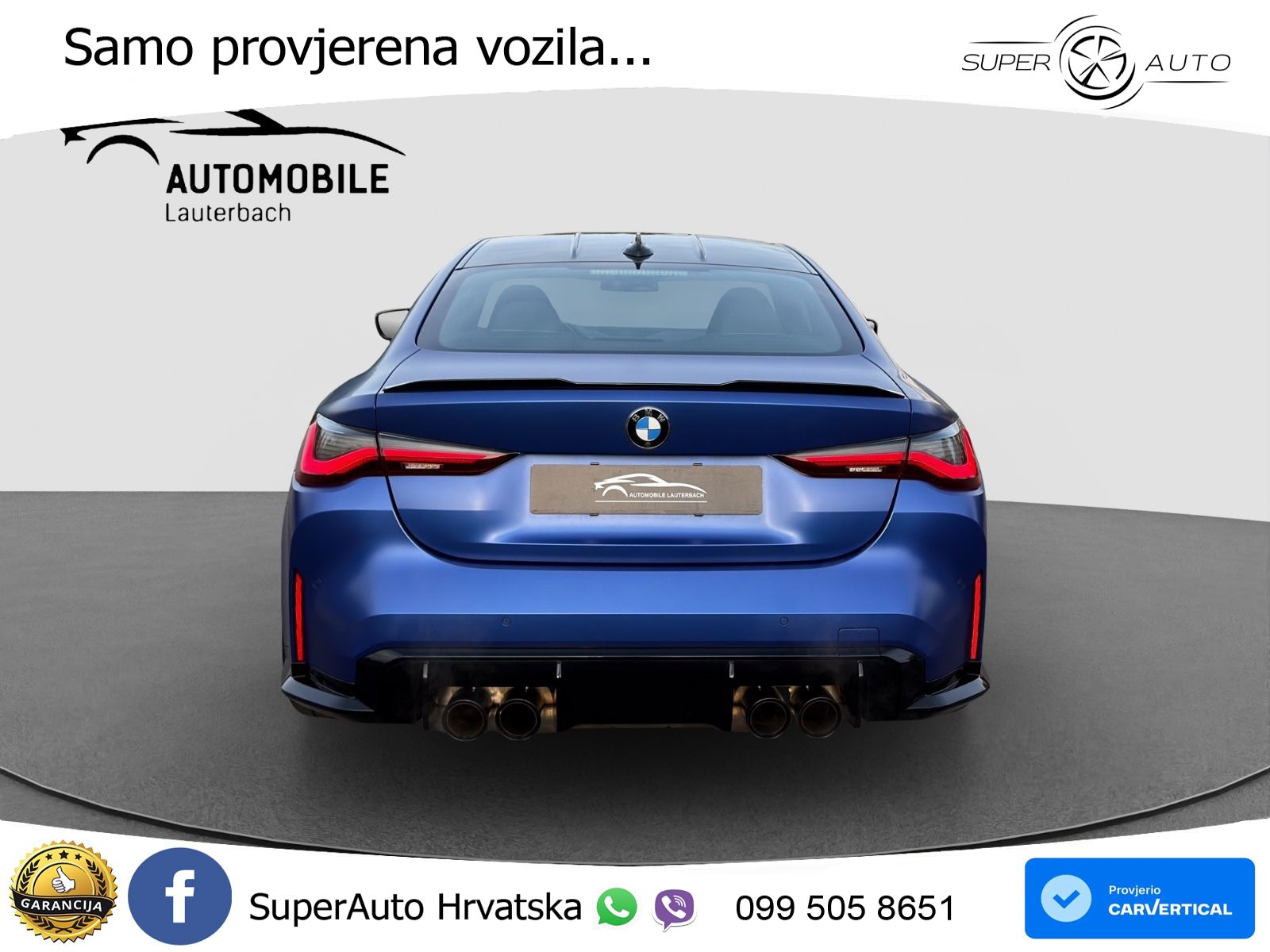 BMW M4 Competition 3.0 (510 KS) Steptronic LED+GR SJED+ACC