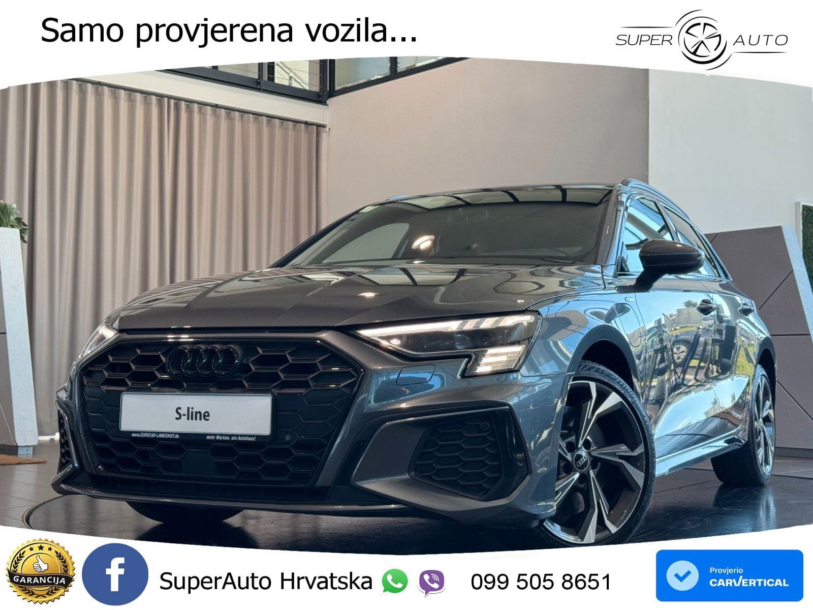 Audi A3 45 TFSIe (245 KS) S tronic S line LED+GR SJED+ACC