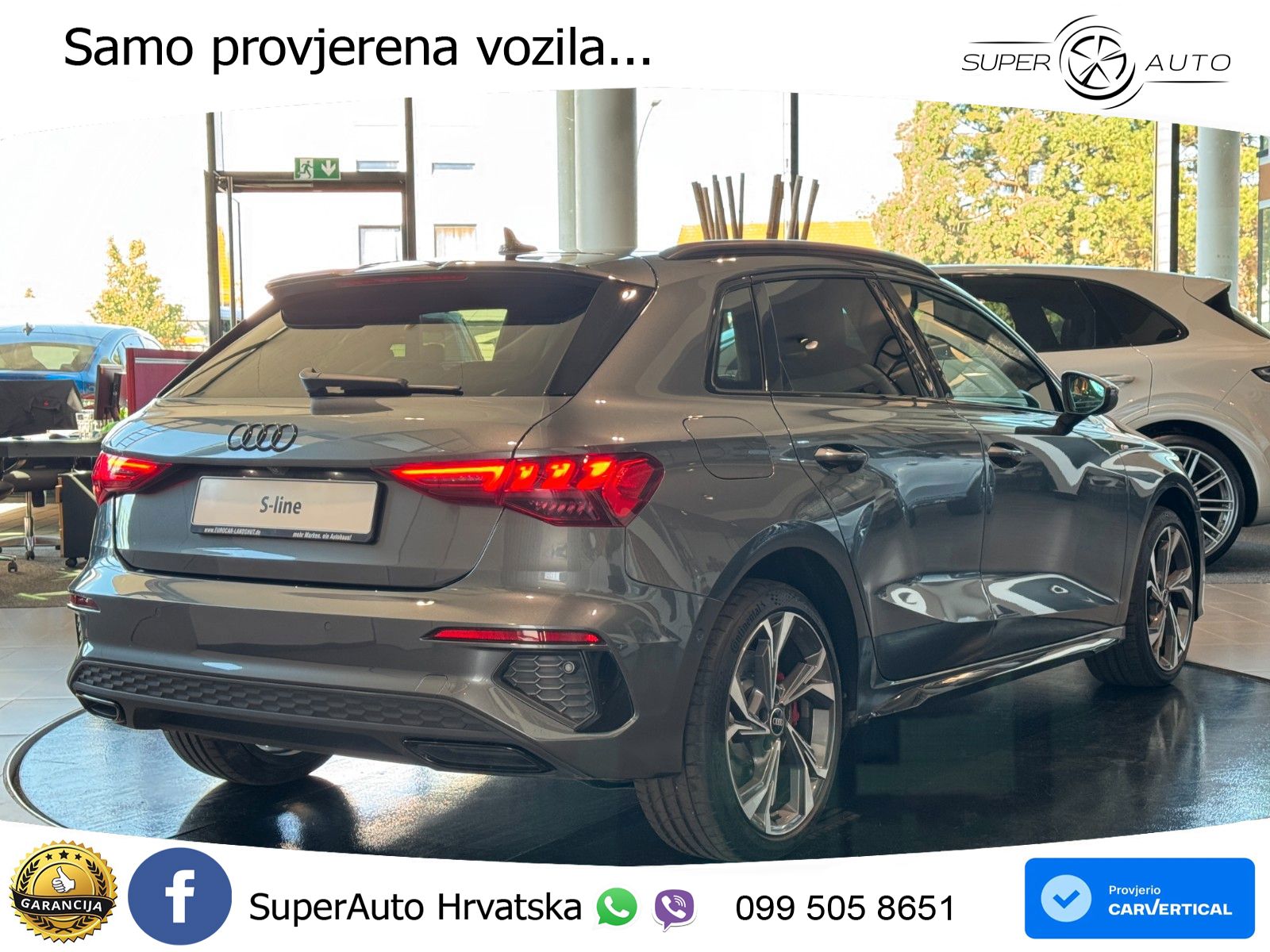 Audi A3 45 TFSIe (245 KS) S tronic S line LED+GR SJED+ACC
