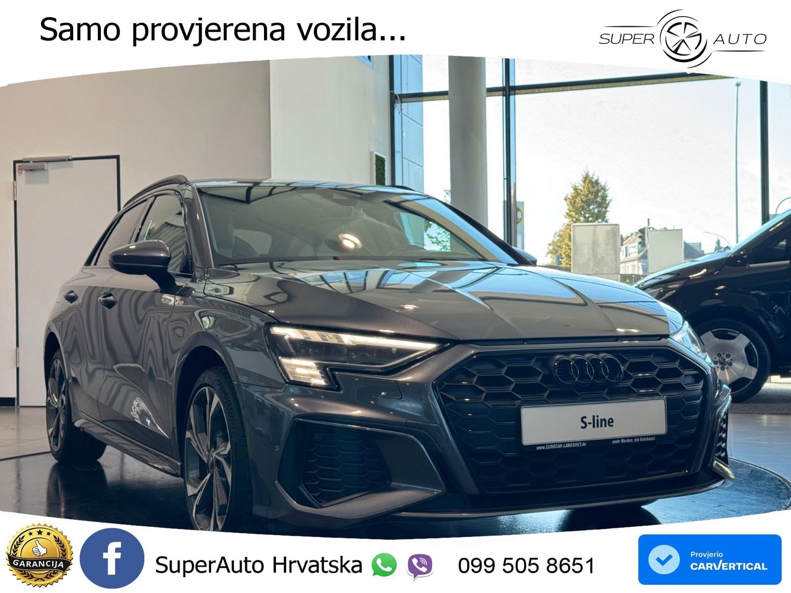 Audi A3 45 TFSIe (245 KS) S tronic S line LED+GR SJED+ACC