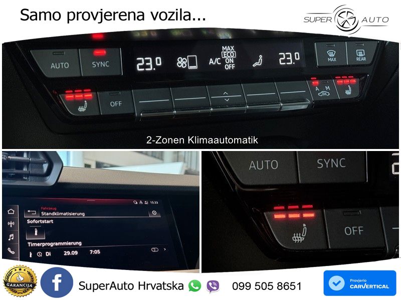 Audi A3 45 TFSIe (245 KS) S tronic S line LED+GR SJED+ACC