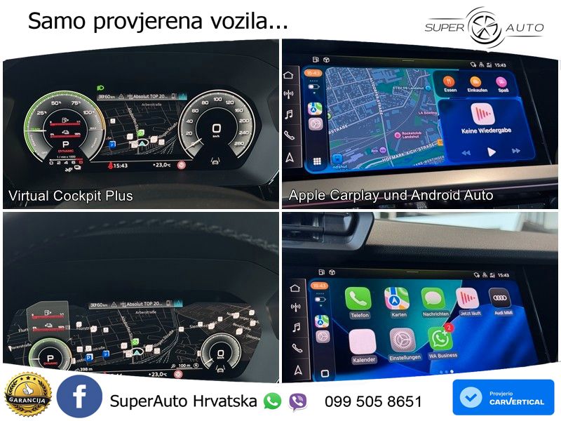 Audi A3 45 TFSIe (245 KS) S tronic S line LED+GR SJED+ACC