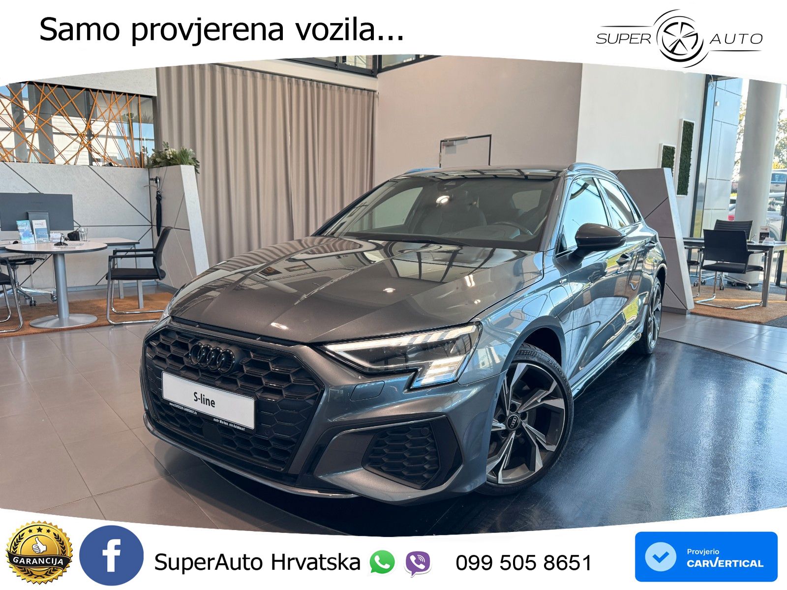 Audi A3 45 TFSIe (245 KS) S tronic S line LED+GR SJED+ACC