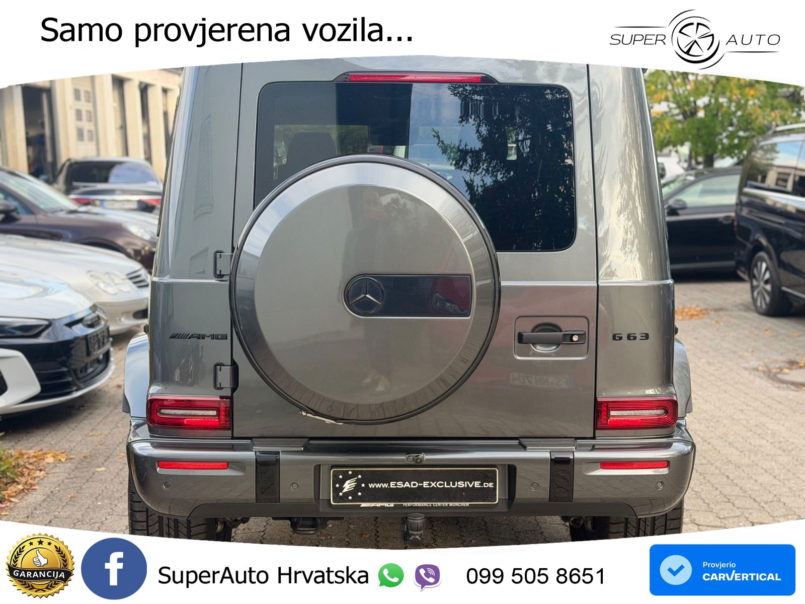 Mercedes AMG G 63 Long V8 (585 KS) 4MATIC 9G-TRONIC AMG SPEEDSHIFT TCT Superior LED+GR SJED+ACC