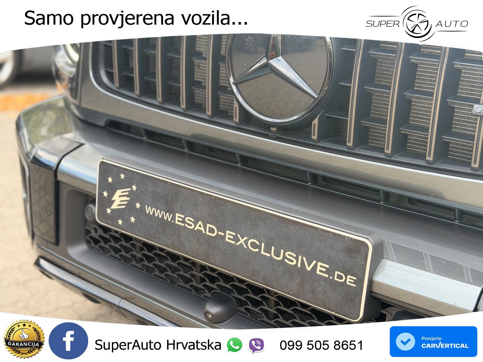 Mercedes AMG G 63 Long V8 (585 KS) 4MATIC 9G-TRONIC AMG SPEEDSHIFT TCT Superior LED+GR SJED+ACC