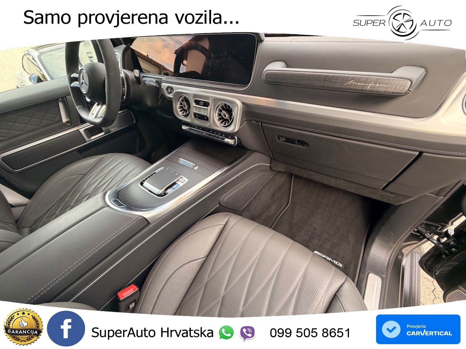 Mercedes AMG G 63 Long V8 (585 KS) 4MATIC 9G-TRONIC AMG SPEEDSHIFT TCT Superior LED+GR SJED+ACC
