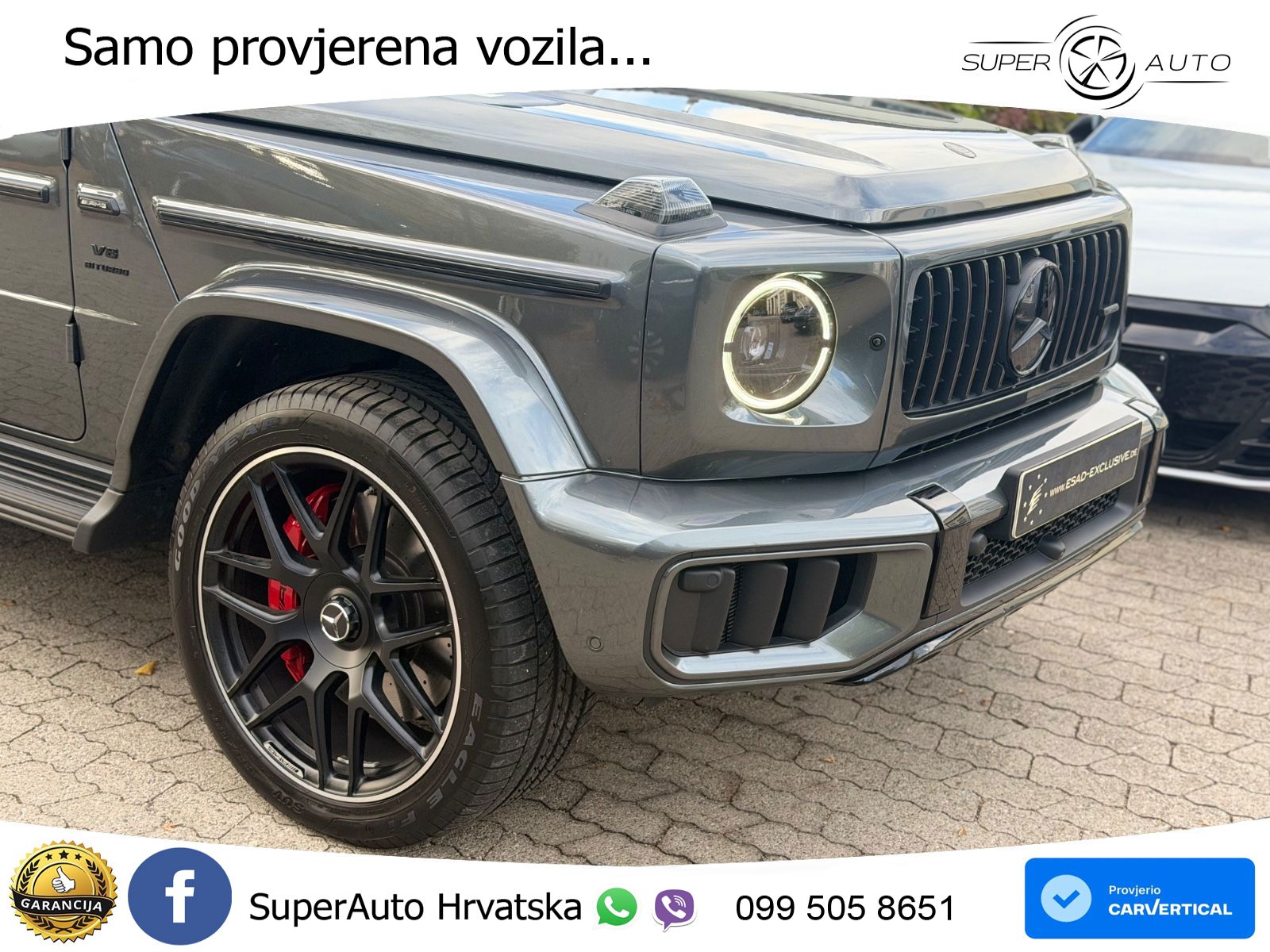 Mercedes AMG G 63 Long V8 (585 KS) 4MATIC 9G-TRONIC AMG SPEEDSHIFT TCT Superior LED+GR SJED+ACC