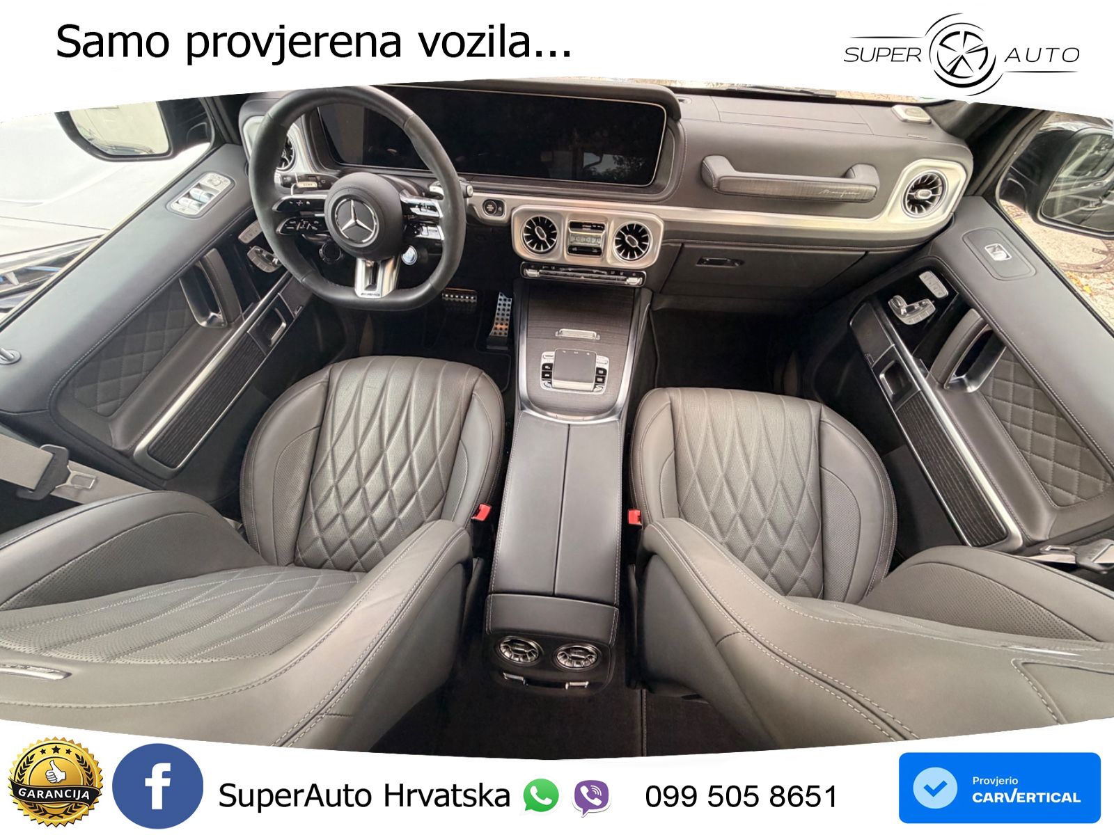 Mercedes AMG G 63 Long V8 (585 KS) 4MATIC 9G-TRONIC AMG SPEEDSHIFT TCT Superior LED+GR SJED+ACC
