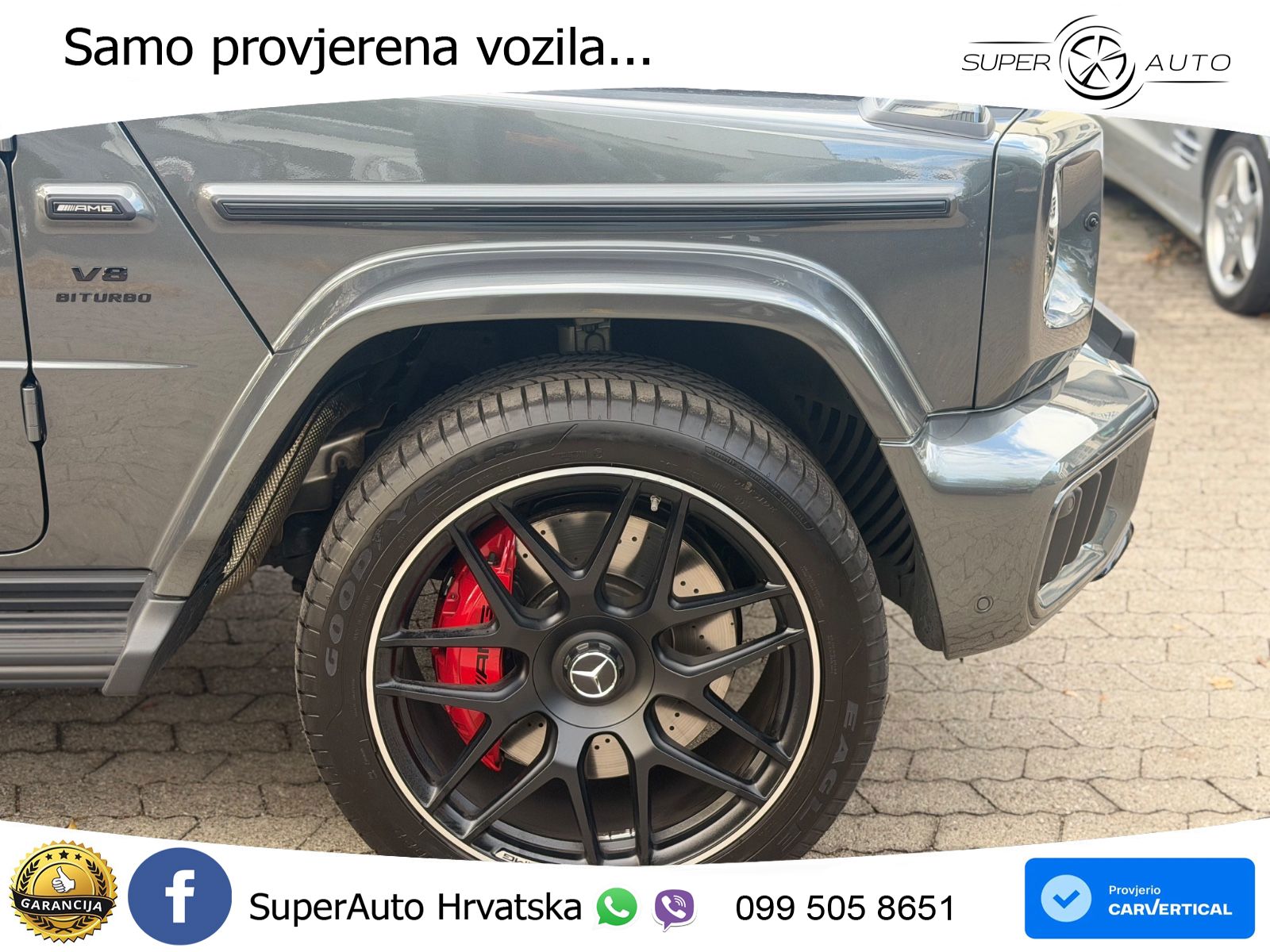 Mercedes AMG G 63 Long V8 (585 KS) 4MATIC 9G-TRONIC AMG SPEEDSHIFT TCT Superior LED+GR SJED+ACC