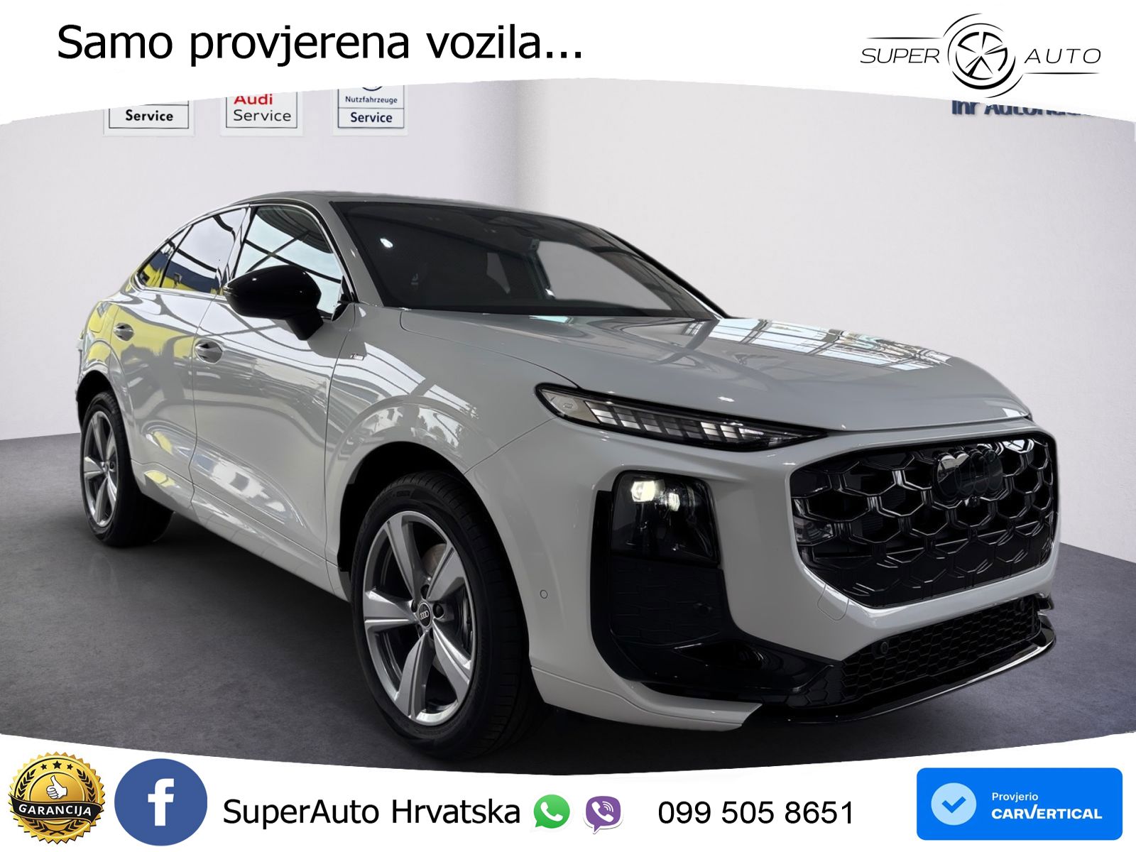 Audi Q3 III Sportback 2.0 TFSI (204 KS) quattro S tronic S line LED+GR SJED+ACC