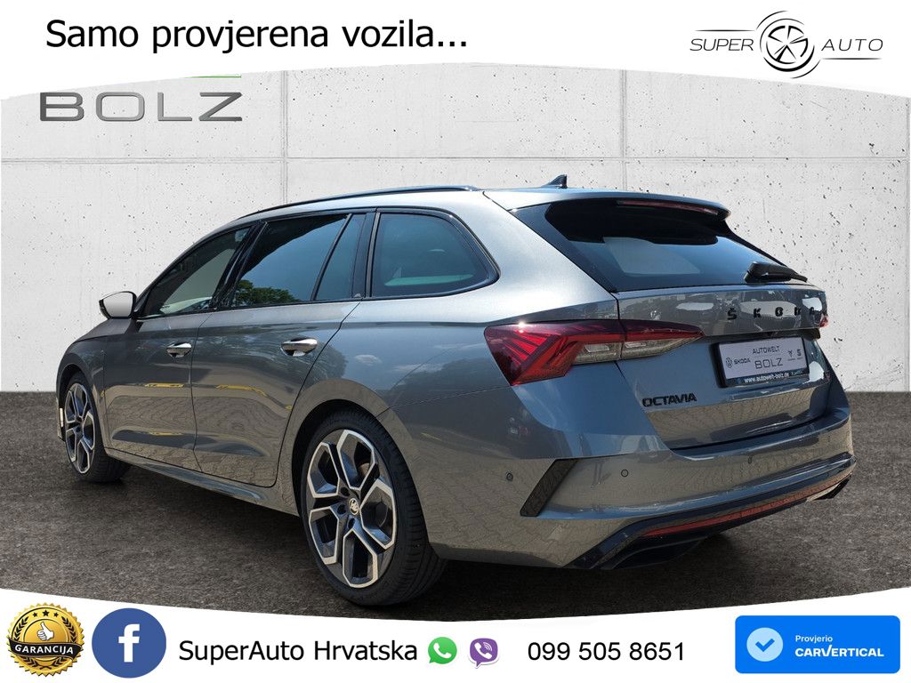 Škoda Octavia Combi RS 2.0 TDI (200 KS) DSG LED+GR SJED+ACC