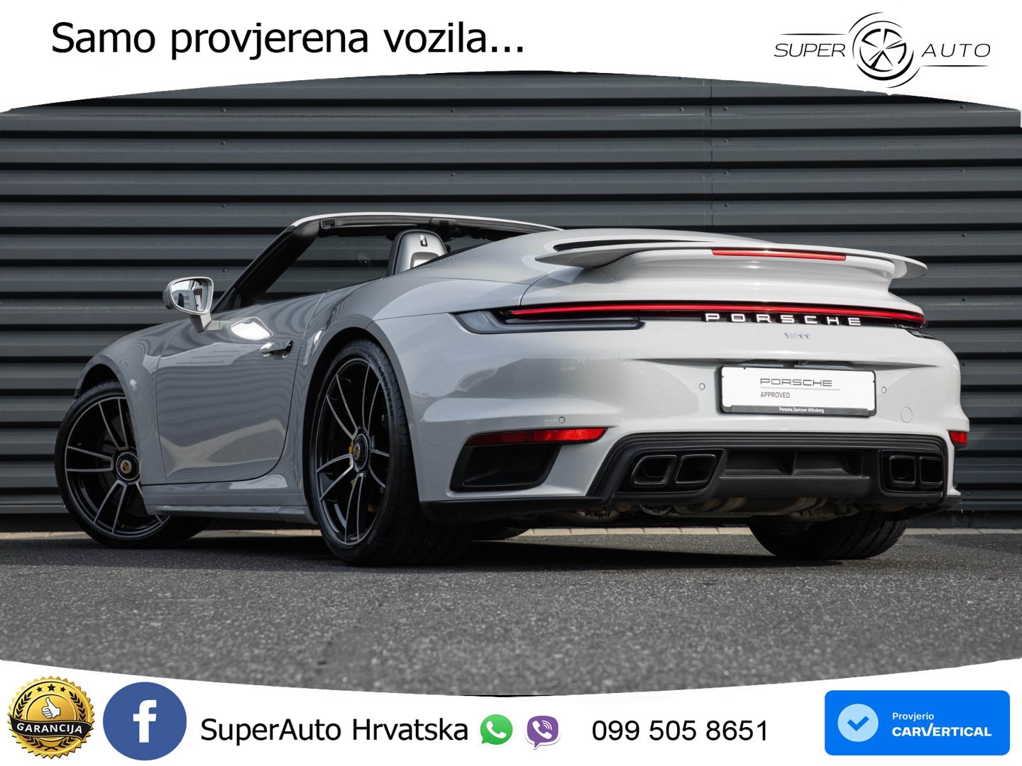 Porsche 911 Turbo S Cabriolet 3.8 (650 KS) PDK LED+GR SJED+ACC