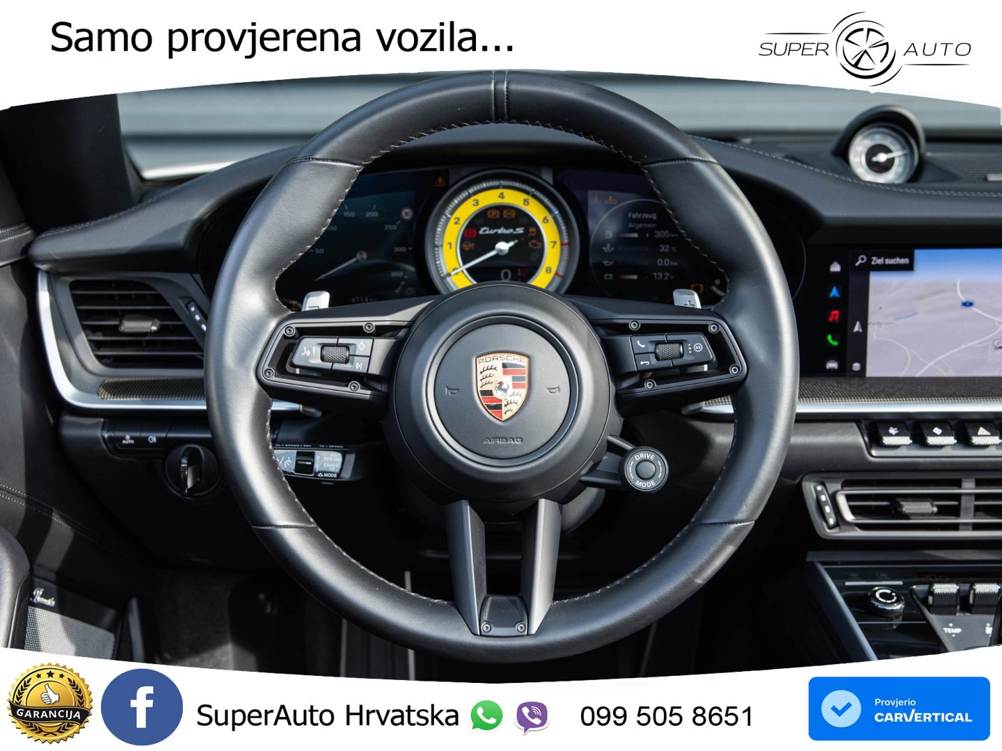 Porsche 911 Turbo S Cabriolet 3.8 (650 KS) PDK LED+GR SJED+ACC