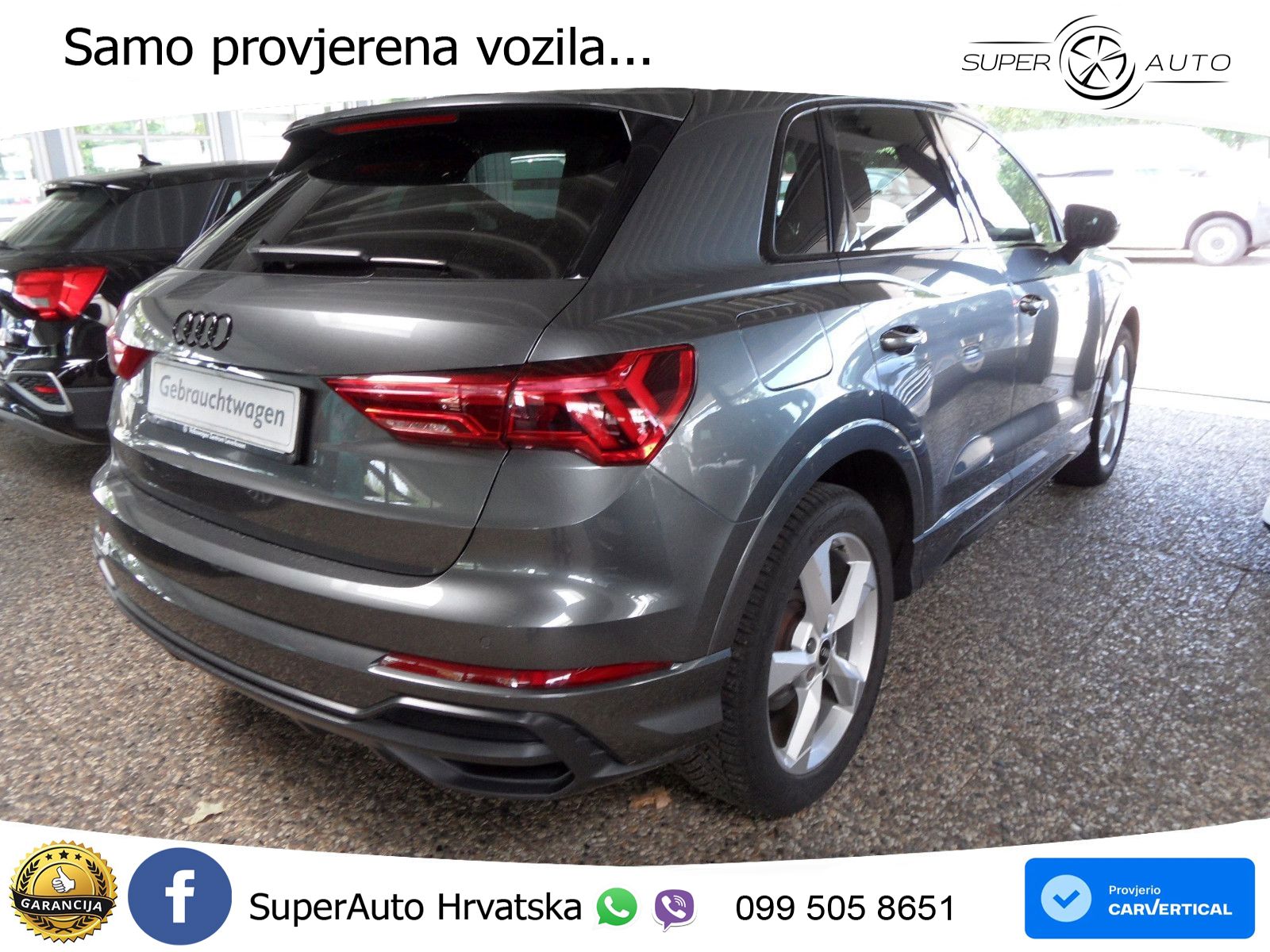 Audi Q3 35 TFSI (150 KS) S tronic S line LED+GR SJED+ACC