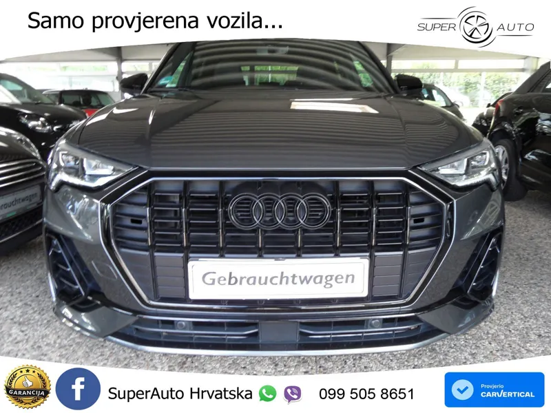 Audi Q3 35 TFSI (150 KS) S tronic S line LED+GR SJED+ACC