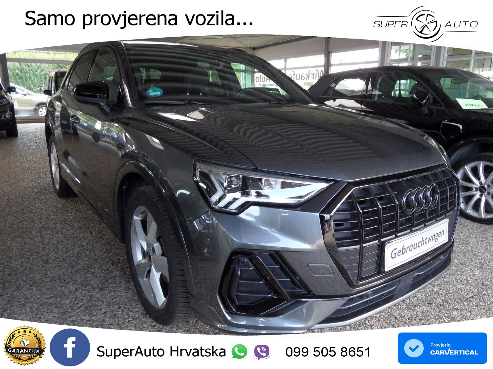 Audi Q3 35 TFSI (150 KS) S tronic S line LED+GR SJED+ACC