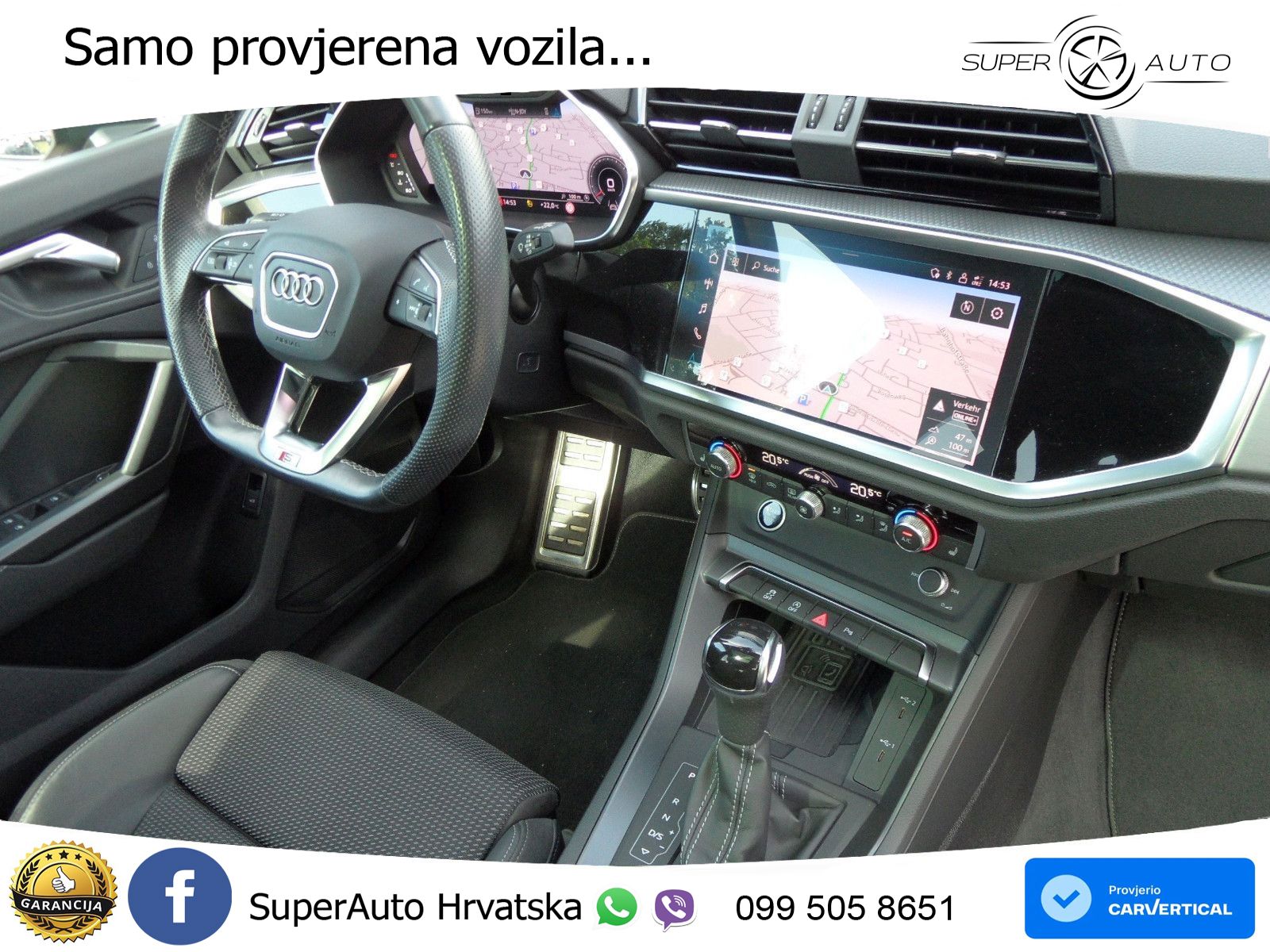 Audi Q3 35 TFSI (150 KS) S tronic S line LED+GR SJED+ACC
