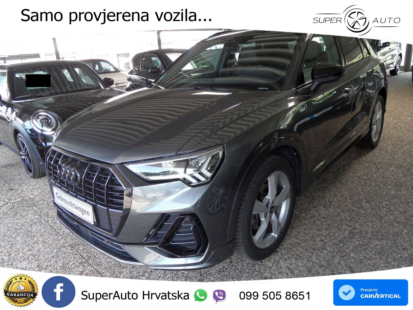 Audi Q3 35 TFSI (150 KS) S tronic S line LED+GR SJED+ACC