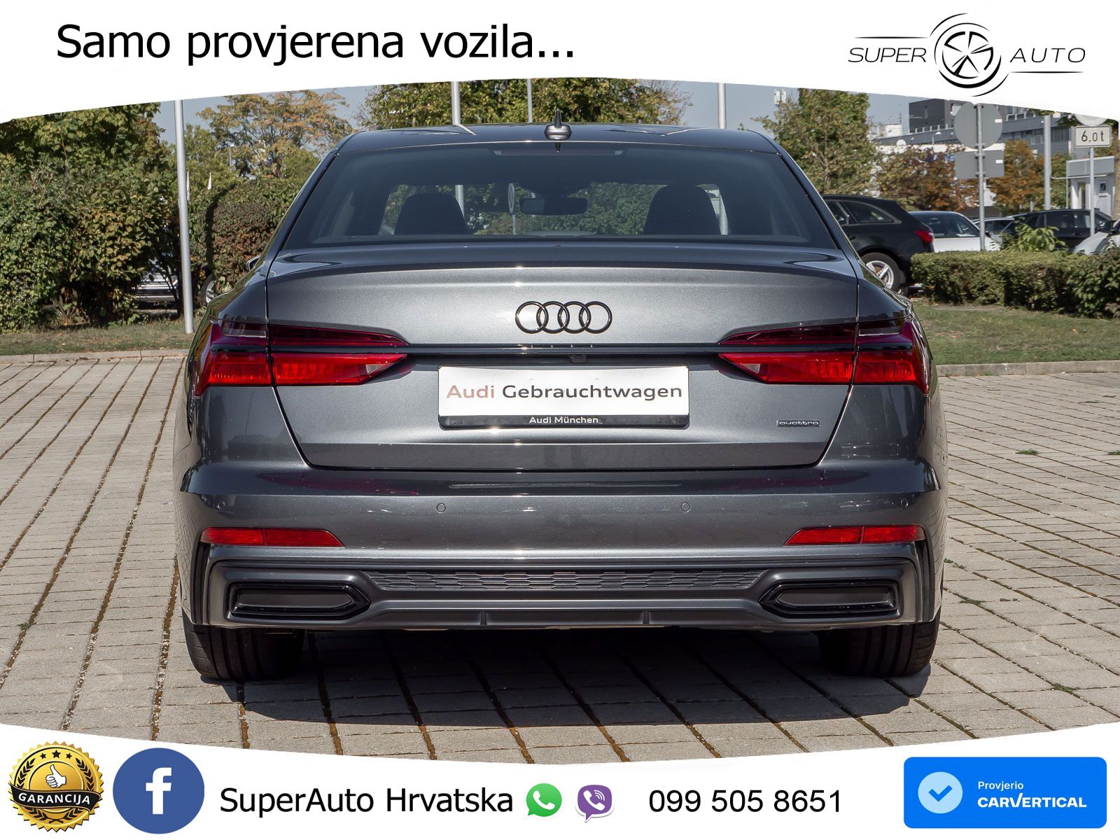 Audi A6 45 TDI V6 (245 KS) quattro ultra S tronic S line LED+GR SJED+ACC