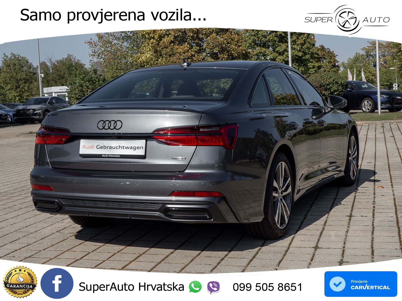 Audi A6 45 TDI V6 (245 KS) quattro ultra S tronic S line LED+GR SJED+ACC