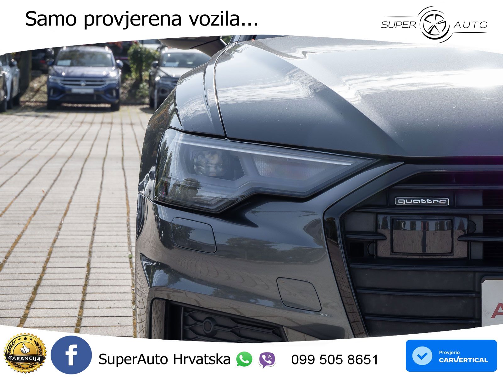 Audi A6 45 TDI V6 (245 KS) quattro ultra S tronic S line LED+GR SJED+ACC