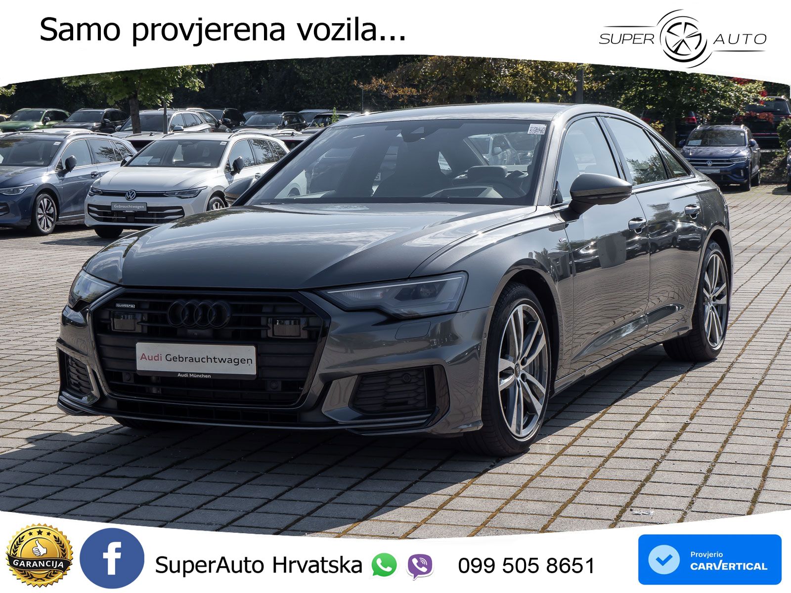 Audi A6 45 TDI V6 (245 KS) quattro ultra S tronic S line LED+GR SJED+ACC