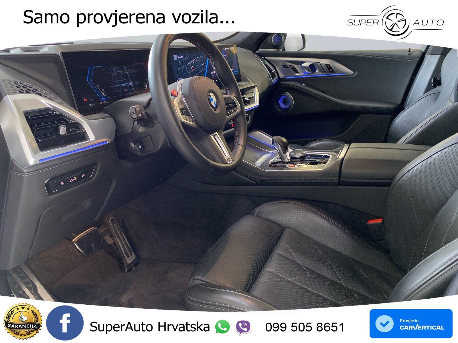 BMW XM 50e (476 KS) M xDrive M Steptronic LED+GR SJED+ACC