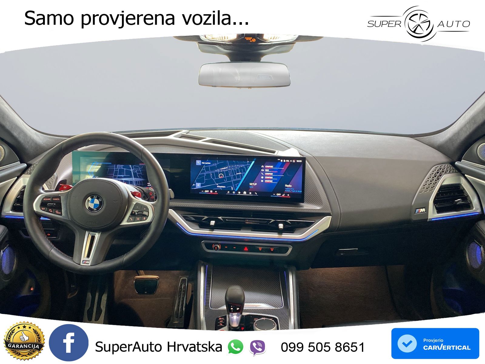 BMW XM 50e (476 KS) M xDrive M Steptronic LED+GR SJED+ACC
