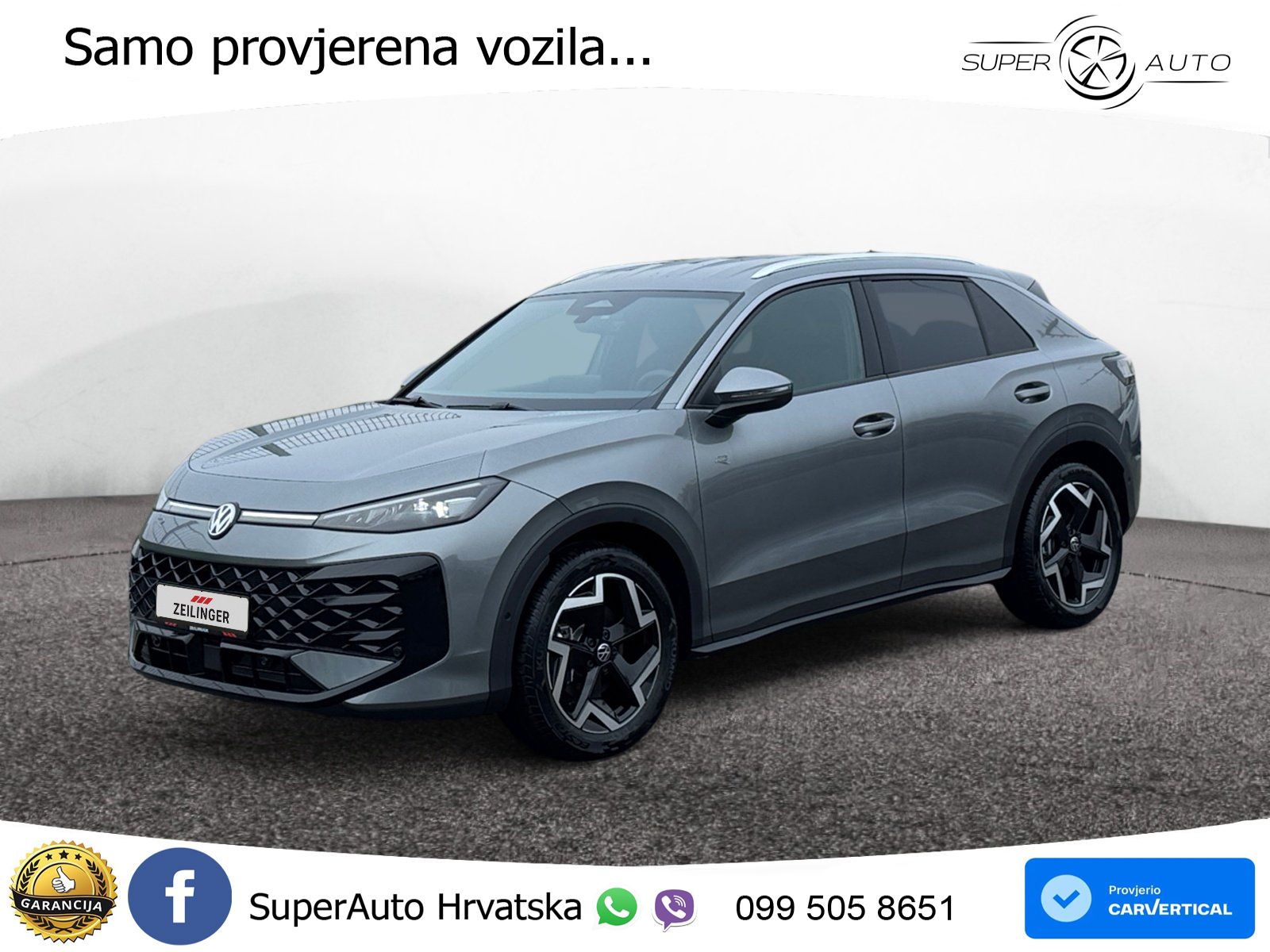Volkswagen T-Roc 1.5 eTSI (150 KS)  DSG R-Line LED+GR SJED+ACC