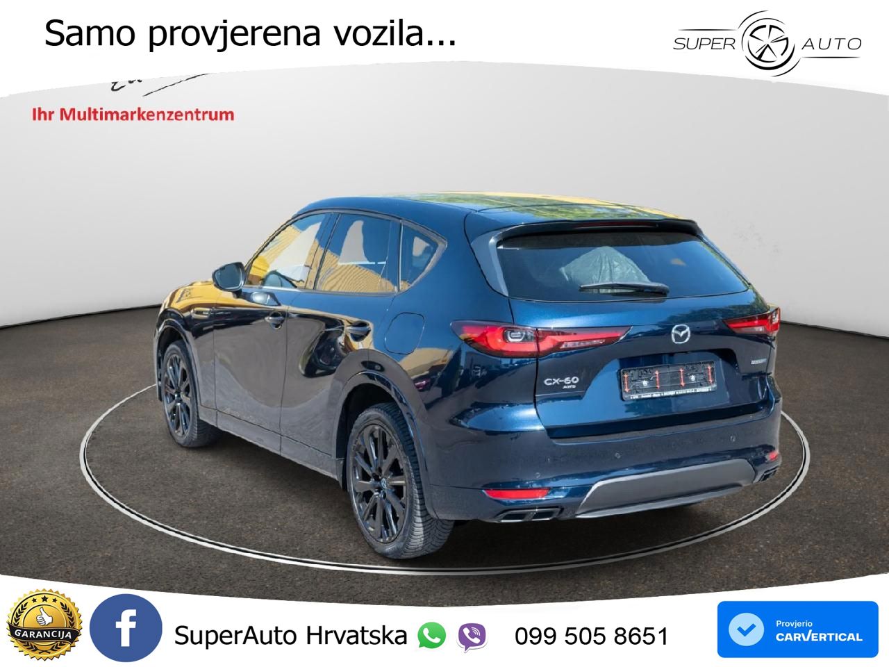Mazda CX-60 2.5 e-Skyactiv (328 KS) AWD Automatic LED+GR SJED+ACC