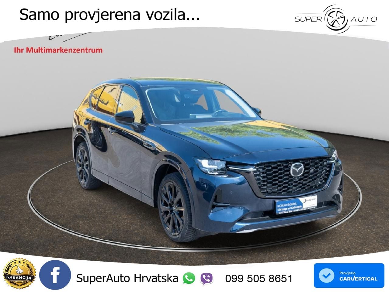 Mazda CX-60 2.5 e-Skyactiv (328 KS) AWD Automatic LED+GR SJED+ACC