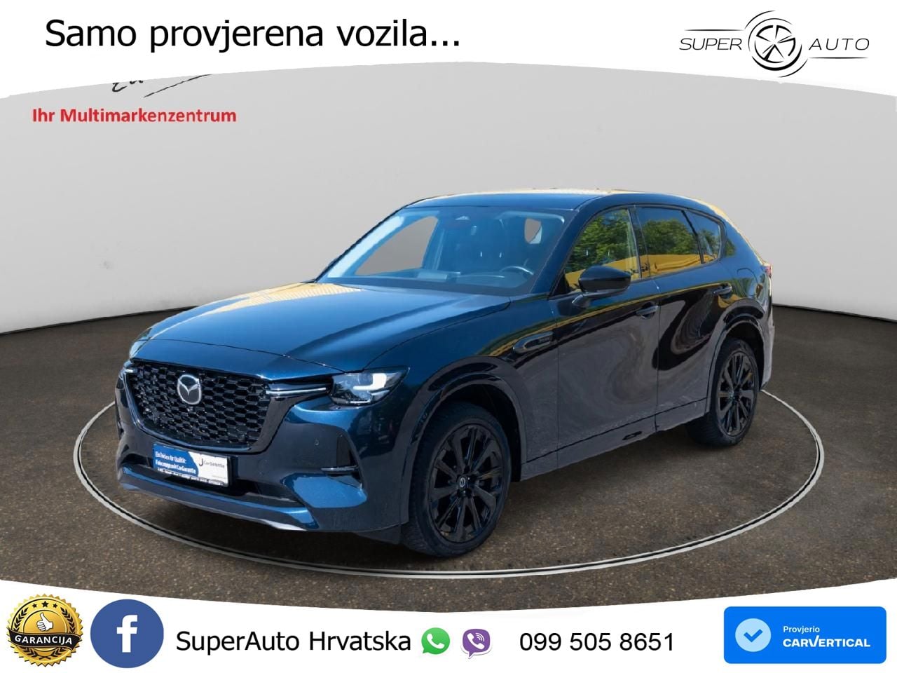 Mazda CX-60 2.5 e-Skyactiv (328 KS) AWD Automatic LED+GR SJED+ACC